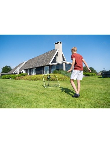 EXIT Tempo multisport rebounder 120x120cm - green/black Multi-station rebounder