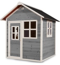 EXIT Loft 100 wooden playhouse - grey