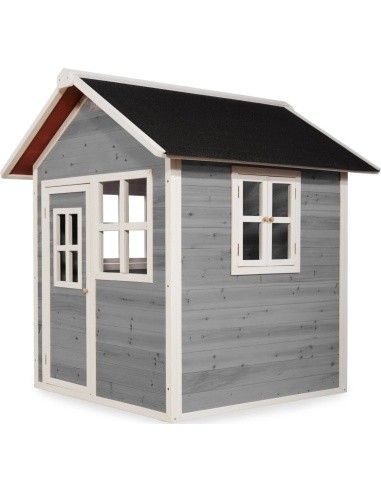 EXIT Loft 100 wooden playhouse - grey