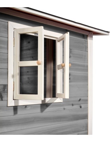 EXIT Loft 100 wooden playhouse - grey