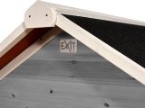 EXIT Loft 100 wooden playhouse - grey