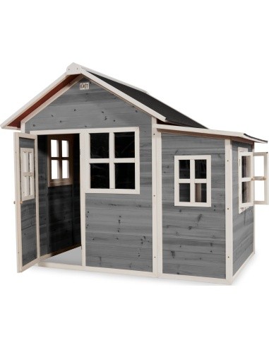 EXIT Loft 150 wooden playhouse - gray