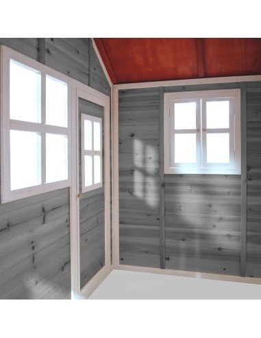 EXIT Loft 150 wooden playhouse - gray