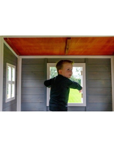 EXIT Loft 150 wooden playhouse - gray