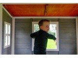 EXIT Loft 150 wooden playhouse - gray