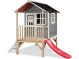 EXIT Loft 300 wooden playhouse - grey