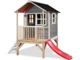 EXIT Loft 300 wooden playhouse - grey