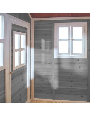 EXIT Loft 300 medinis žaidimų namelis, pilkas