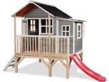 EXIT Loft 350 wooden playhouse - grey
