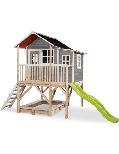 EXIT Loft 550 wooden playhouse - grey