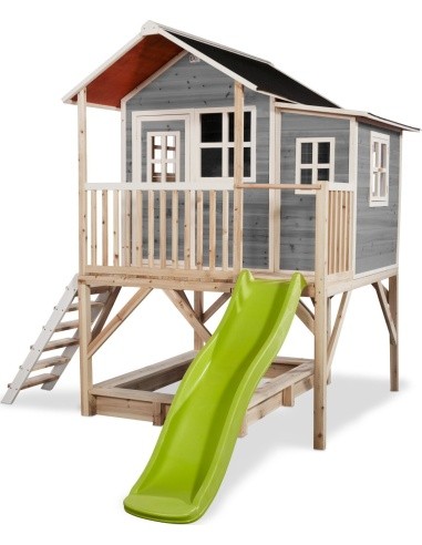 EXIT Loft 550 wooden playhouse - grey