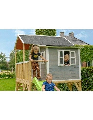 EXIT Loft 550 wooden playhouse - grey