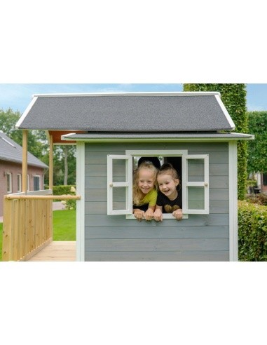 EXIT Loft 550 wooden playhouse - grey
