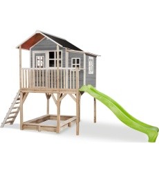 EXIT Loft 750 wooden playhouse - gray