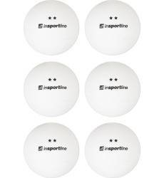 Stalo teniso kamuoliukai inSPORTline Elisenda S2 – 6vnt. - White