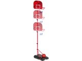 Basketball basket for children adjustable height ball pump