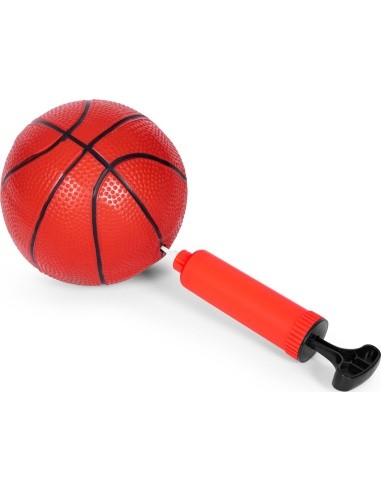 Basketball basket for children adjustable height ball pump