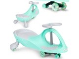 Gravity ride vehicle for kids LED wheels green ECOTOYS