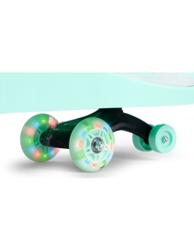 Gravity ride vehicle for kids LED wheels green ECOTOYS