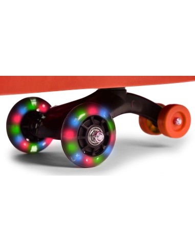 Vaikiškas gravitacinis automobilis su LED ratais, raudonas ECOTOYS
