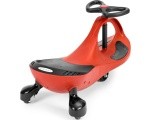 Vaikiškas gravitacinis automobilis su LED ratais, raudonas ECOTOYS