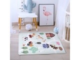 Large EVA foam mat for children Farm 90,5x90,5 cm 21 el. ECOTOYS