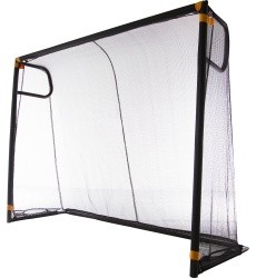 Futbolo vartai Buffalo Sport, juodi, 244 x 200 x 90 cm