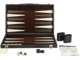 Backgammon Set Buffalo, Black, 46 x 30 cm