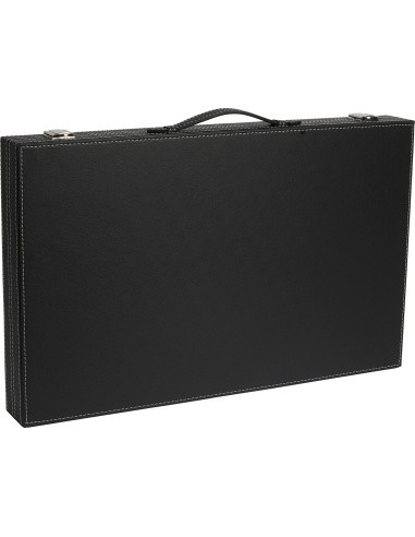 Backgammon Set Buffalo, Black, 46 x 30 cm