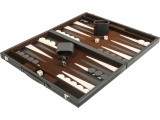 Backgammon Set Buffalo, Black, 46 x 30 cm