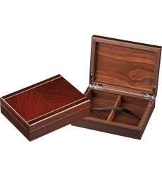 Card Box Philos Magnetic, Wooden 15.5x11.5 cm