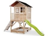 EXIT Loft 500 wooden playhouse - natural
