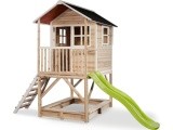 EXIT Loft 500 wooden playhouse - natural