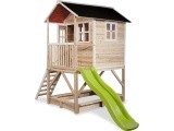 EXIT Loft 500 wooden playhouse - natural