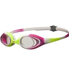 Swimming Goggles Arena Spider JR, Lime-Pink - 16