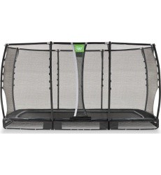 EXIT Allure Premium ground trampoline 214x366cm - black