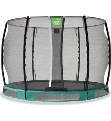 EXIT Allure Classic ground trampoline ø305cm - green