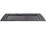 Įleidžiamas sportinis batutas EXIT Dynamic 305x519 cm, juodas