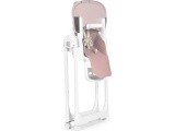 Feeding chair height adjustment eco leather straps double tray