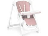 Feeding chair height adjustment eco leather straps double tray