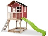 EXIT Loft 700 wooden playhouse - red