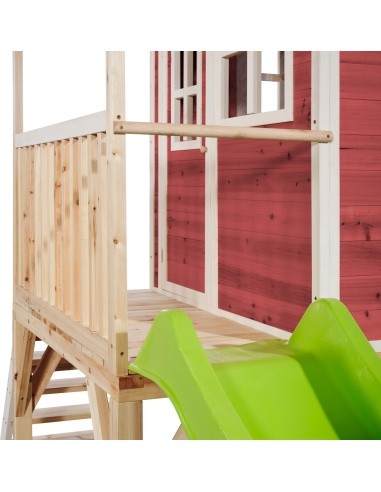 EXIT Loft 700 wooden playhouse - red