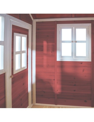 Medinis žaidimų namelis EXIT Loft 700 - raudonas