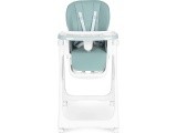 Feeding chair height adjustment eco leather straps double tray