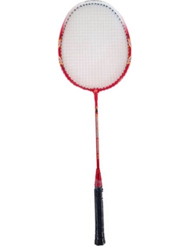 SAPARTAN JIVE Batminton - červeno-bílá s červenou rukojetí