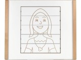 Girl. Manipulation panel
