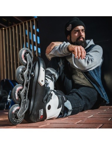 Rollerblades Powerslide Zoom Pro Black 80 Trinity