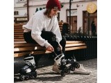 Rollerblades Powerslide Zoom Pro Black 80 Trinity