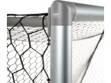 Prie grindų tvirtinami aliuminiai futbolo vartai EXIT Scala 220x120