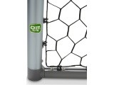 Prie grindų tvirtinami aliuminiai futbolo vartai EXIT Scala 220x120